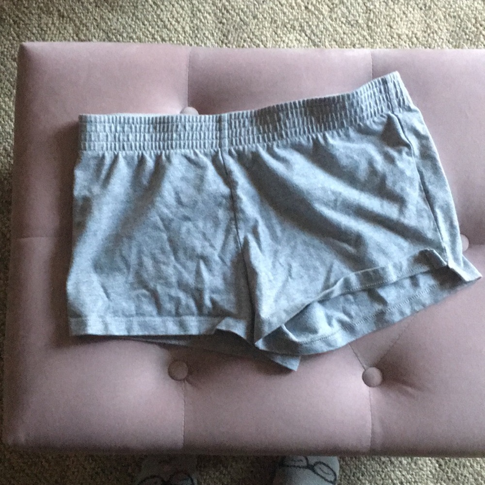 Gray soffe shorts